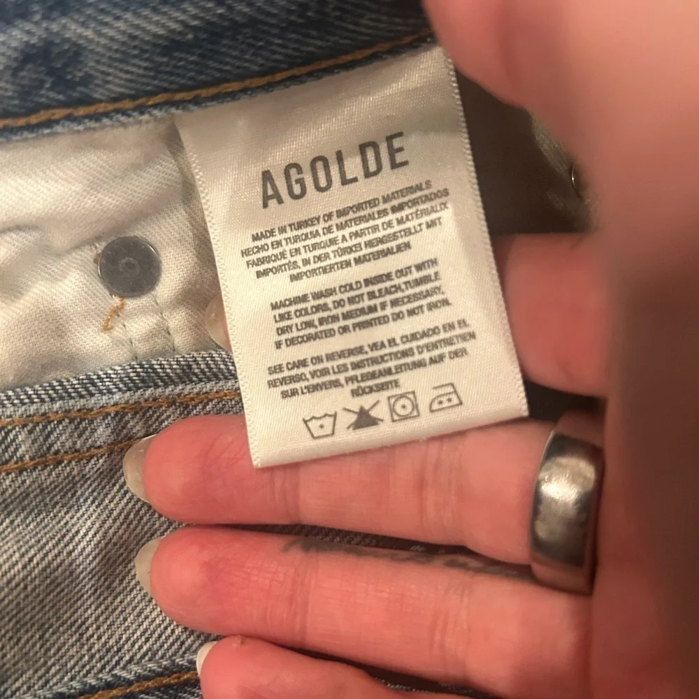 AGOLDE 90'S PINCH WAIST HIGH RISE STRAIGHT SIZE 32